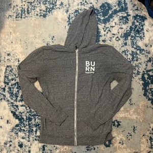 Burn Boot Camp Light Grey Hoodie